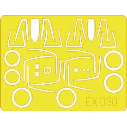 Eduard EX030 1/48 F-8 Crusader Sticker for Aircraft