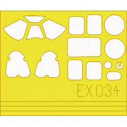 Eduard EX034 1/48 P-51B Sticker for Aircraft