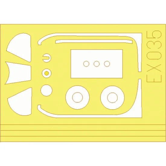 Eduard EX035 1/48 P-51D Sticker for Aircraft
