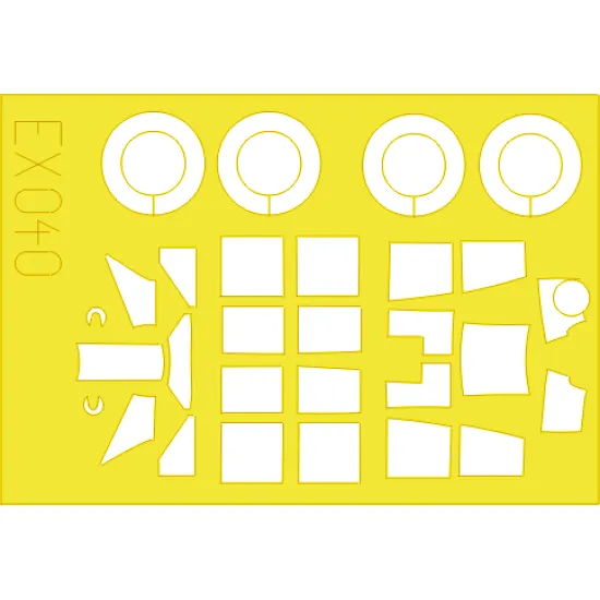 Eduard EX040 1/48 A6M5 Zero Sticker for Aircraft