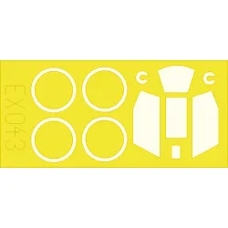 Eduard EX043 1/48 Hs 129 Sticker for Aircraft