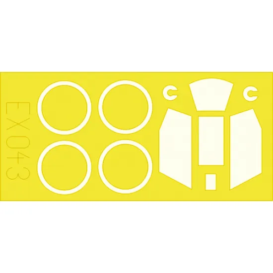 Eduard EX043 1/48 Hs 129 Sticker for Aircraft