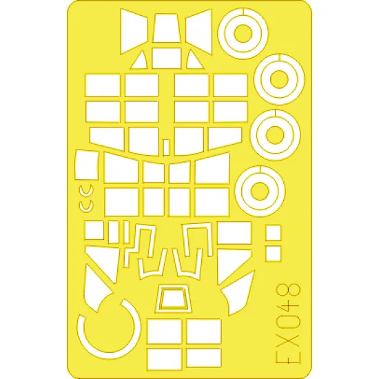 Eduard EX048 1/48 Ju 87B Stuka Sticker for Aircraft