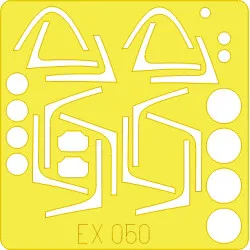 Eduard EX050 1/48 JAS-39 Gripen Sticker for Aircraft