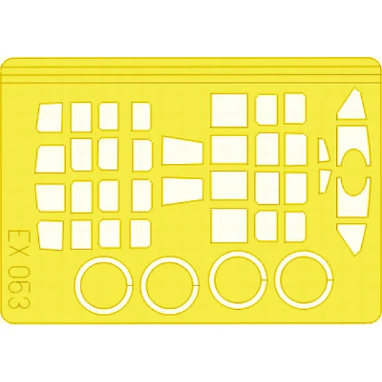 Eduard EX053 1/48 SB2C Sticker for Aircraft