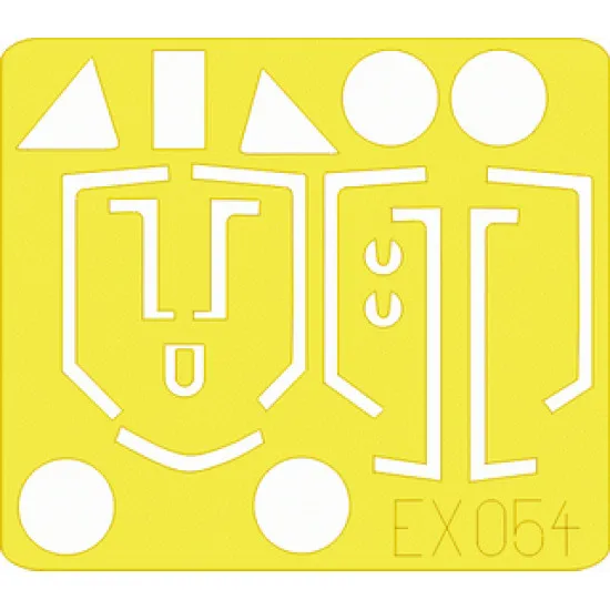 Eduard EX054 1/48 Fw 190A/F Sticker for Aircraft