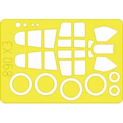 Eduard EX058 1/48 P-40E Sticker for Aircraft
