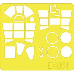 Eduard EX061 1/48 F4U-1 Birdcage Sticker for Aircraft