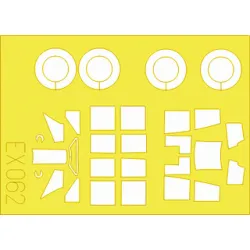 Eduard EX062 1/48 A6M2 Zero/Rufe Sticker for Aircraft