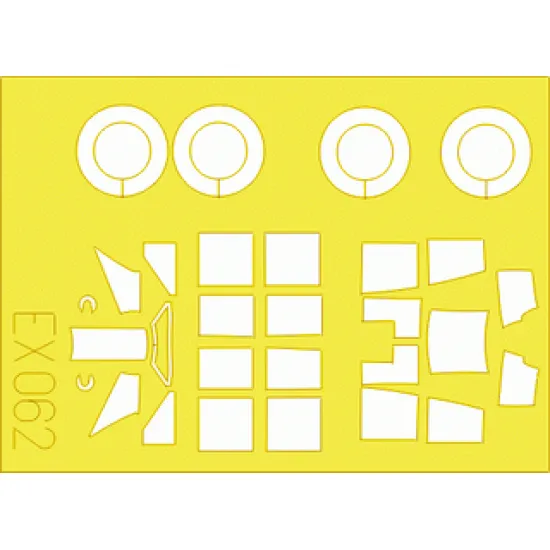 Eduard EX062 1/48 A6M2 Zero/Rufe Sticker for Aircraft