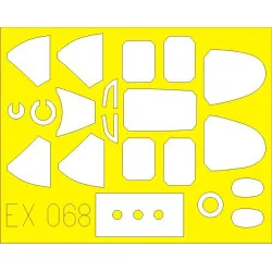 Eduard EX068 1/48 P-51A Sticker for Aircraft
