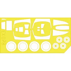 Eduard EX078 1/48 RF-4B/E Sticker for Aircraft