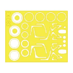 Eduard EX083 1/48 Su-7 Sticker for Aircraft