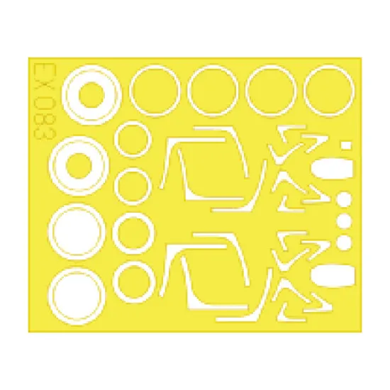 Eduard EX083 1/48 Su-7 Sticker for Aircraft