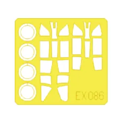 Eduard EX086 1/48 Ki-27 Nate Sticker for Aircraft