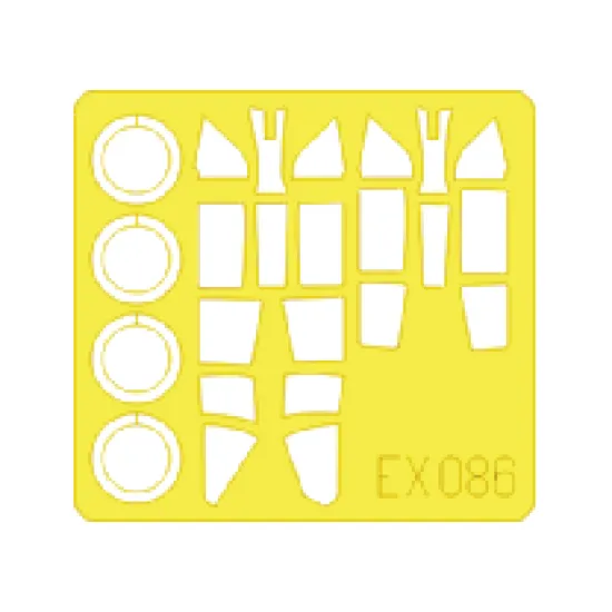 Eduard EX086 1/48 Ki-27 Nate Sticker for Aircraft