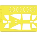 Eduard EX087 1/48 Ki-44 Tojo Sticker for Aircraft