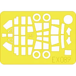 Eduard EX089 1/48 Ju 87D/G Stuka Sticker for Aircraft