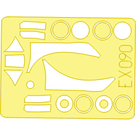 Eduard EX090 1/48 Typhoon Mk.Ib Bubbletop Sticker for Aircraft