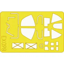 Eduard EX098 1/48 P-38 Sticker for Aircraft