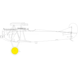 Eduard EX1008 1/48 Fokker D.VIIF Sticker for Aircraft
