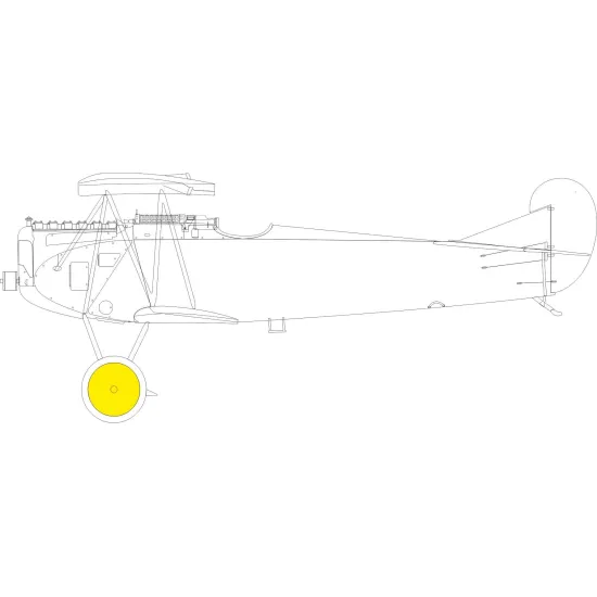 Eduard EX1008 1/48 Fokker D.VIIF Sticker for Aircraft