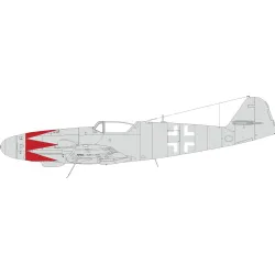 Eduard EX1010 1/48 Bf 109K-4 tulip pattern & national insignia Sticker for Aircraft