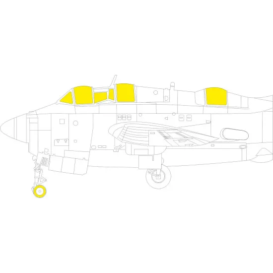 Eduard EX1016 1/48 Gannet AS.1/AS.4 Sticker for Aircraft