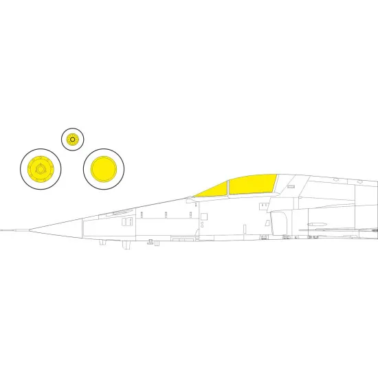 Eduard EX1019 1/48 F-5E TFace Sticker for Aircraft