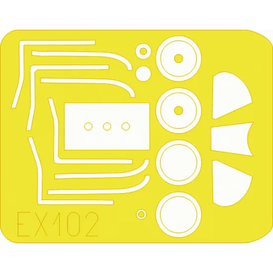 Eduard EX102 1/48 P-51D Sticker for Aircraft