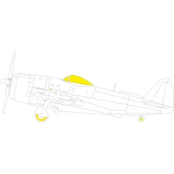 Eduard EX1026 1/48 P-47D-30 TFace Sticker for Aircraft