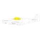 Eduard EX1037 1/48 P-51B/C Malcolm Hood canopy TFace Sticker for Aircraft