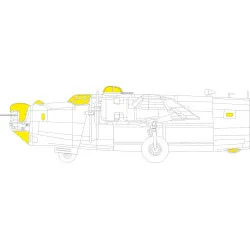 Eduard EX1042 1/48 B-24J TFace Sticker for Aircraft