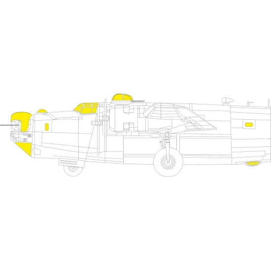 Eduard EX1042 1/48 B-24J TFace Sticker for Aircraft