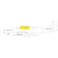 Eduard EX1051 1/48 P-51B/C framed canopy Sticker for Aircraft