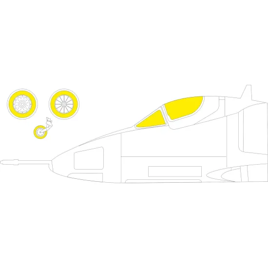 Eduard EX1061 1/48 A-4B TFace Sticker for Aircraft