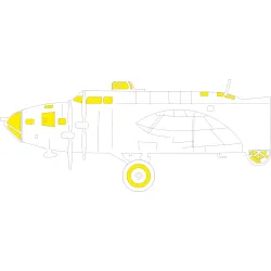 Eduard EX1069 1/48 B-17F (alternate nose, frame X) TFace Sticker for Aircraft