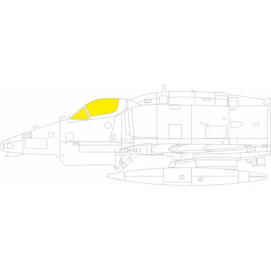 Eduard EX1070 1/48 A-4M TFace Sticker for Aircraft