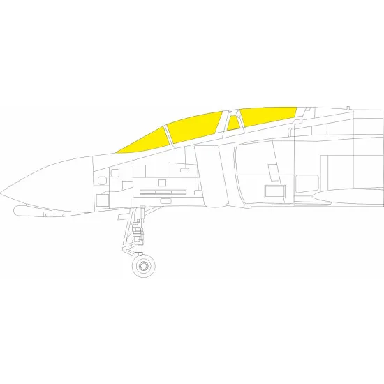 Eduard EX1075 1/48 F-4C TFace Sticker for Aircraft