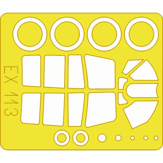 Eduard EX113 1/48 P-40N Sticker for Aircraft