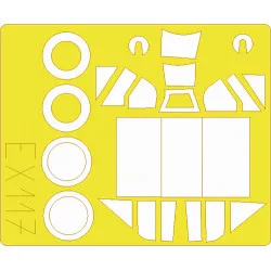 Eduard EX117 1/48 Bf 109E-4 Sticker for Aircraft