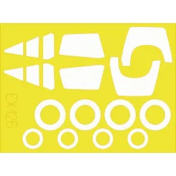 Eduard EX125 1/48 F-106 Sticker for Aircraft