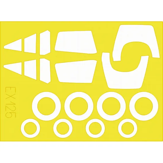 Eduard EX125 1/48 F-106 Sticker for Aircraft