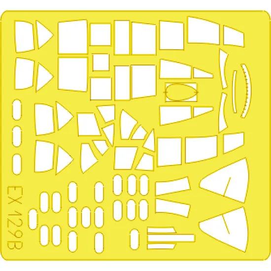 Eduard EX129 1/48 Lancaster Sticker for Aircraft