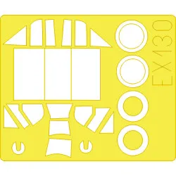 Eduard EX130 1/48 Bf 109E-4/7 Sticker for Aircraft