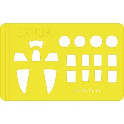 Eduard EX137 1/48 N1K1-Ja George Sticker for Aircraft