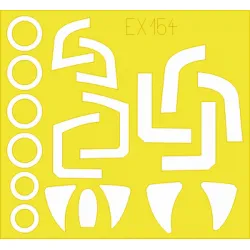 Eduard EX154 1/48 F9F Sticker for Aircraft