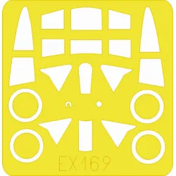 Eduard EX169 1/48 P-36 Sticker for Aircraft