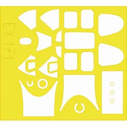 Eduard EX171 1/48 P-51B Sticker for Aircraft