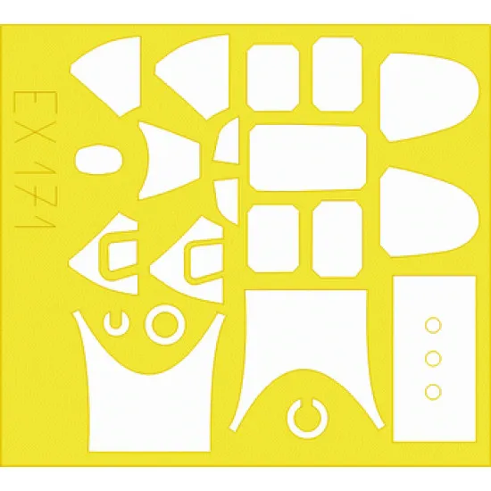 Eduard EX171 1/48 P-51B Sticker for Aircraft